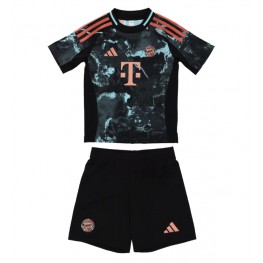 Bayern Munich Uit tenue Kids 2024-25 Korte Mouw (+ Korte broeken)